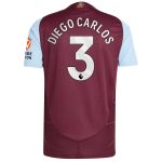 aston villa adidas home authentic shirt 2024-25 with diego carlos 3 printing Collection | Aston Villa Football Kits and Shirts