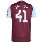 aston villa adidas home authentic shirt 2024-25 with j. ramsey 41 cup printing Collection | Aston Villa Football Kits and Shirts