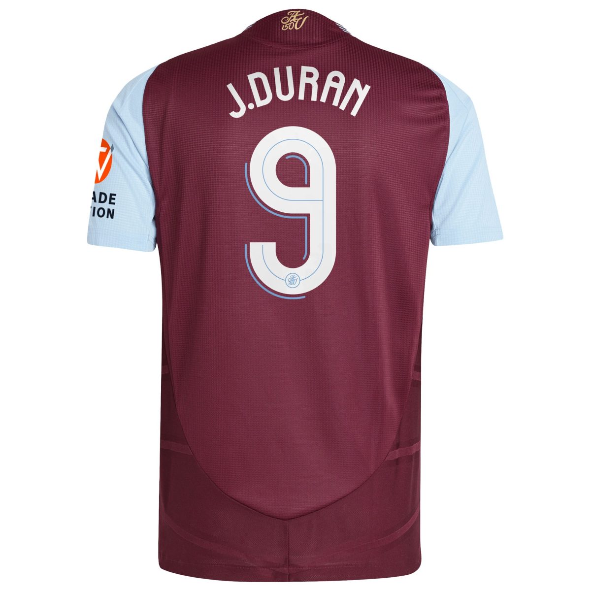 aston villa adidas home authentic shirt 2024-25 with j.duran 9 cup printing Collection | Aston Villa Football Kits and Shirts