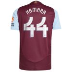 aston villa adidas home authentic shirt 2024-25 with kamara 44 cup printing Collection | Aston Villa Football Kits and Shirts