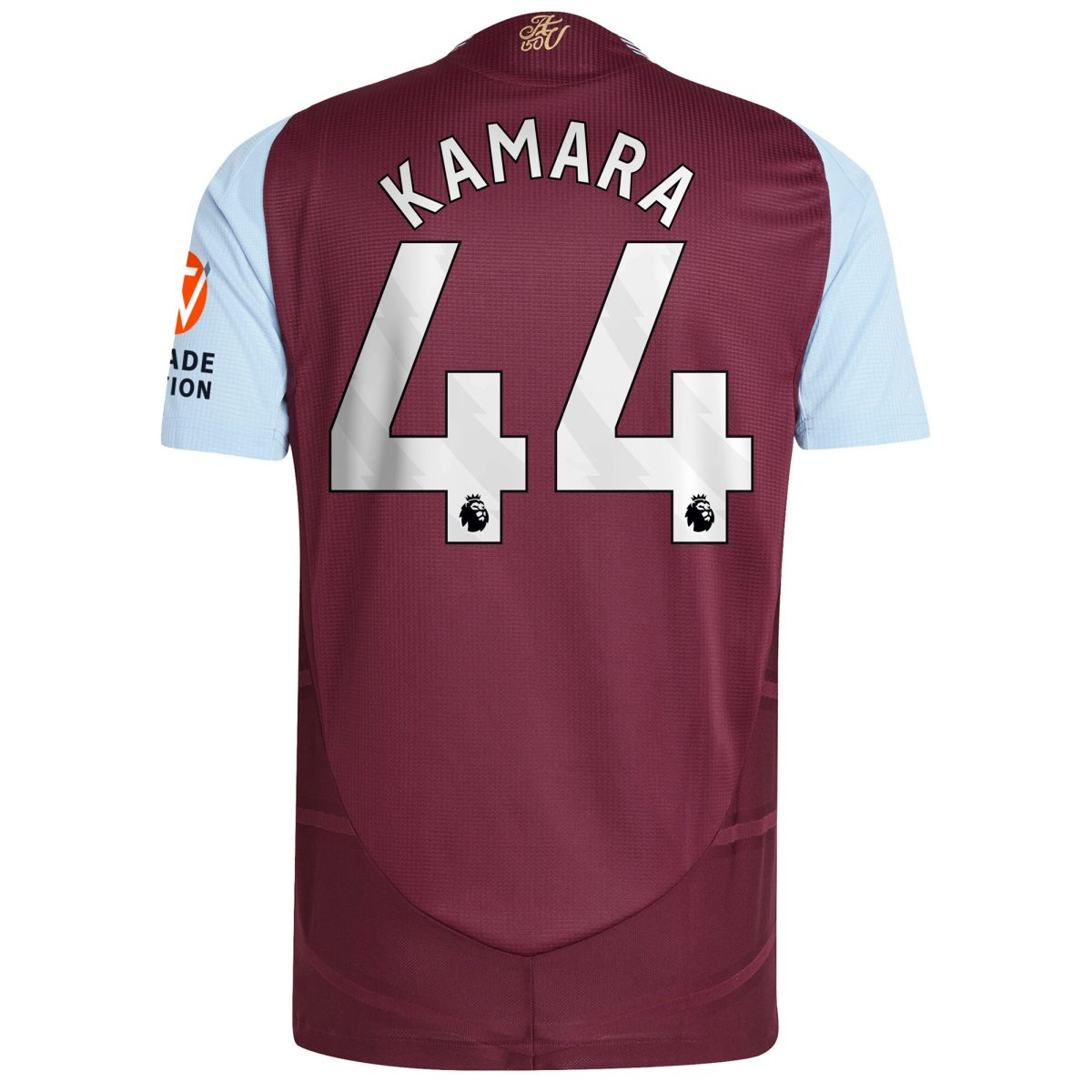 aston villa adidas home authentic shirt 2024-25 with kamara 44 printing Collection | Aston Villa Football Kits and Shirts