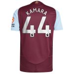 aston villa adidas home authentic shirt 2024-25 with kamara 44 printing Collection | Aston Villa Football Kits and Shirts
