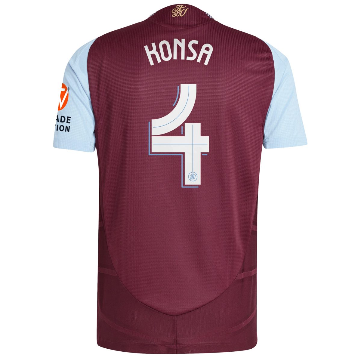 aston villa adidas home authentic shirt 2024-25 with konsa 4 cup printing Collection | Aston Villa Football Kits and Shirts