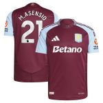 aston villa adidas home authentic shirt 2024-25 with m.asensio 21 printing Collection | Aston Villa Football Kits and Shirts