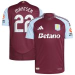 aston villa adidas home authentic shirt 2024-25 with maatsen 22 cup printing Collection | Aston Villa Football Kits and Shirts