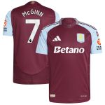 aston villa adidas home authentic shirt 2024-25 with mcginn 7 printing Collection | Aston Villa Football Kits and Shirts