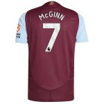 aston villa adidas home authentic shirt 2024-25 with mcginn 7 printing Collection | Aston Villa Football Kits and Shirts