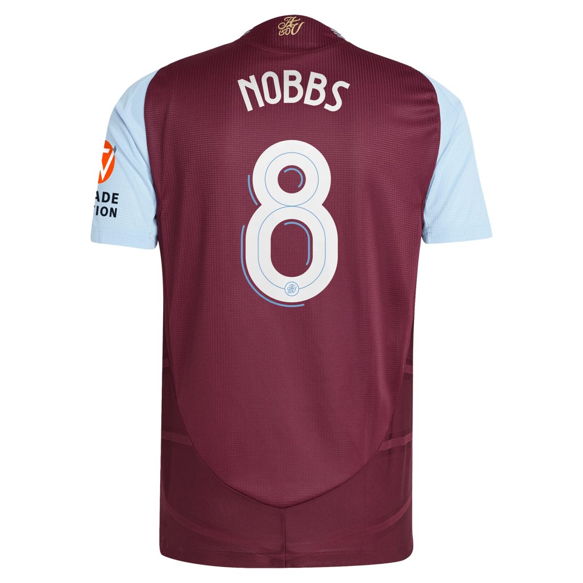 aston villa adidas home authentic shirt 2024-25 with nobbs 8 cup printing Collection | Aston Villa Football Kits and Shirts