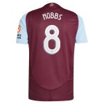 aston villa adidas home authentic shirt 2024-25 with nobbs 8 cup printing Collection | Aston Villa Football Kits and Shirts