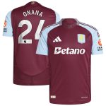 aston villa adidas home authentic shirt 2024-25 with onana 24 printing Collection | Aston Villa Football Kits and Shirts