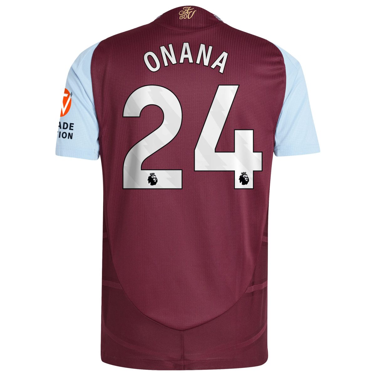 aston villa adidas home authentic shirt 2024-25 with onana 24 printing Collection | Aston Villa Football Kits and Shirts