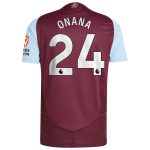 aston villa adidas home authentic shirt 2024-25 with onana 24 printing Collection | Aston Villa Football Kits and Shirts