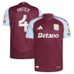 aston villa adidas home authentic shirt 2024-25 with patten 4 cup printing Collection | Aston Villa Football Kits and Shirts