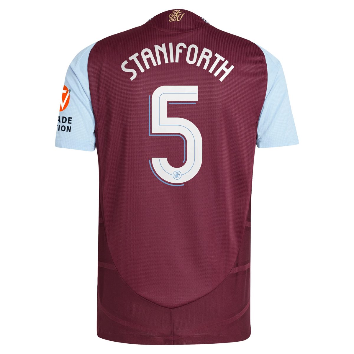 aston villa adidas home authentic shirt 2024-25 with staniforth 5 cup printing Collection | Aston Villa Football Kits and Shirts