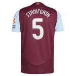 aston villa adidas home authentic shirt 2024-25 with staniforth 5 cup printing Collection | Aston Villa Football Kits and Shirts