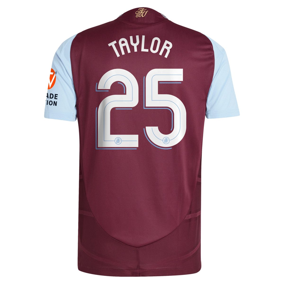 aston villa adidas home authentic shirt 2024-25 with taylor 25 cup printing Collection | Aston Villa Football Kits and Shirts