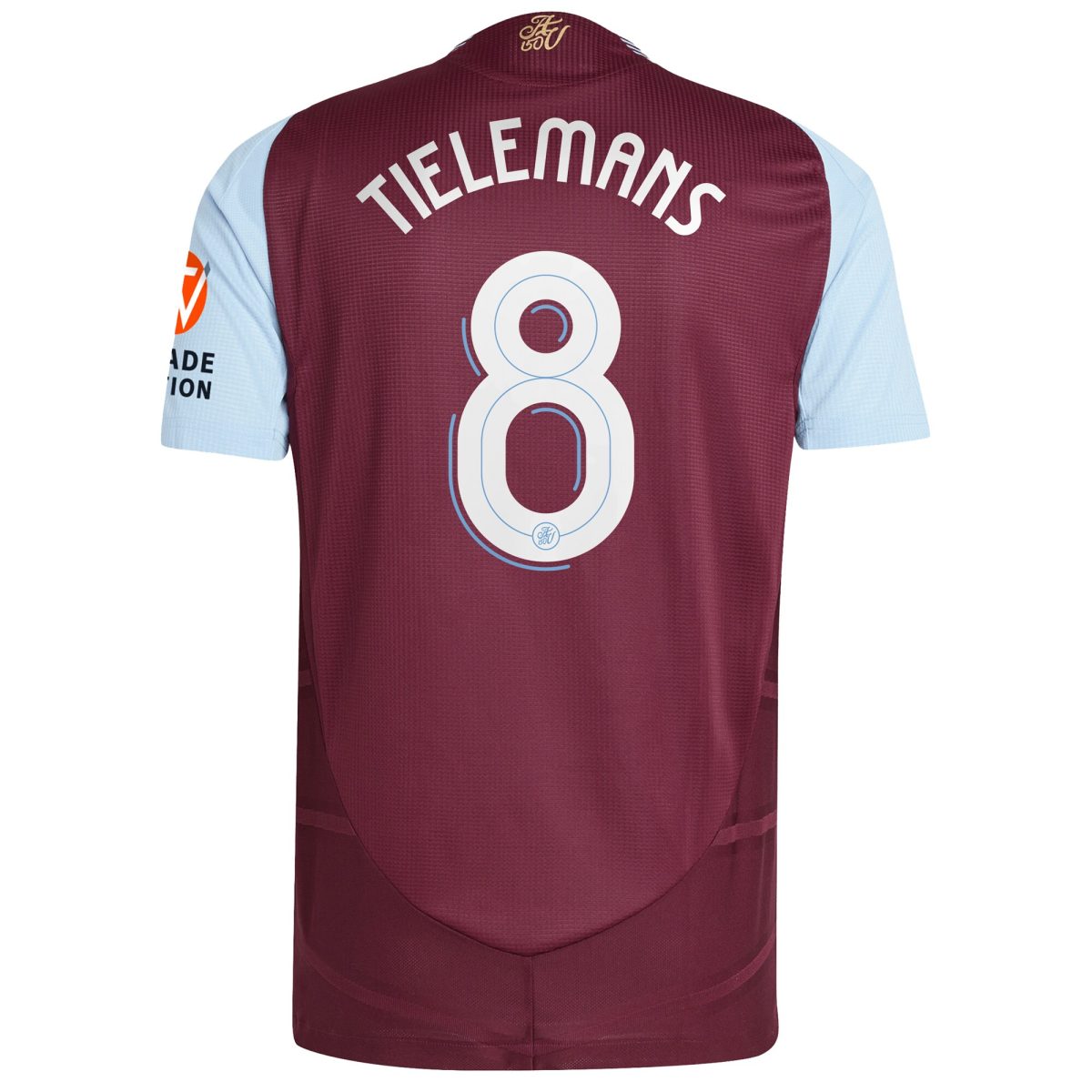 aston villa adidas home authentic shirt 2024-25 with tielemans 8 cup printing Collection | Aston Villa Football Kits and Shirts