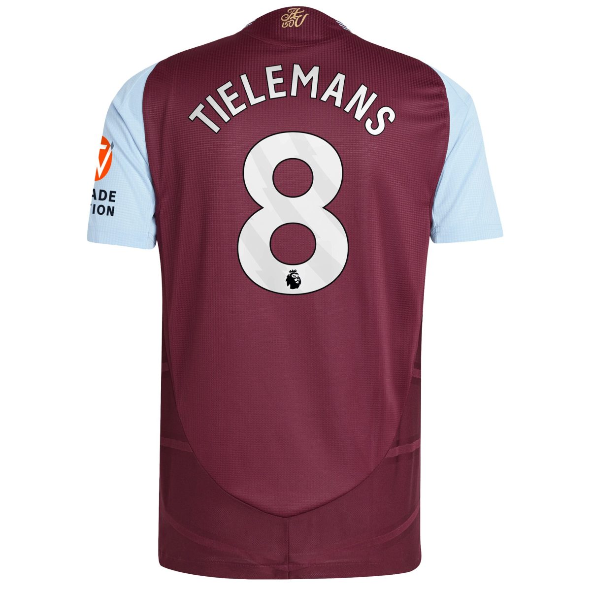 aston villa adidas home authentic shirt 2024-25 with tielemans 8 printing Collection | Aston Villa Football Kits and Shirts