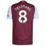 aston villa adidas home authentic shirt 2024-25 with tielemans 8 printing Collection | Aston Villa Football Kits and Shirts