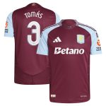 aston villa adidas home authentic shirt 2024-25 with tomás 3 cup printing Collection | Aston Villa Football Kits and Shirts