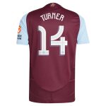 aston villa adidas home authentic shirt 2024-25 with turner 14 cup printing Collection | Aston Villa Football Kits and Shirts