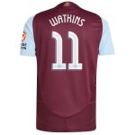 aston villa adidas home authentic shirt 2024-25 with watkins 11 cup printing Collection | Aston Villa Football Kits and Shirts