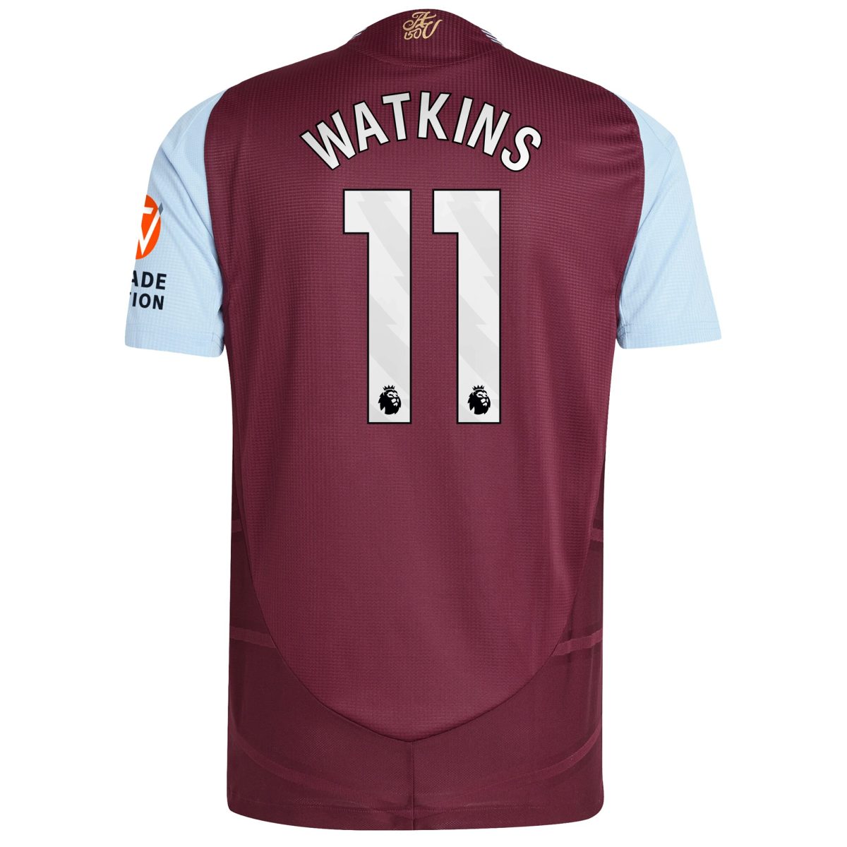 aston villa adidas home authentic shirt 2024-25 with watkins 11 printing Collection | Aston Villa Football Kits and Shirts