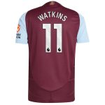 aston villa adidas home authentic shirt 2024-25 with watkins 11 printing Collection | Aston Villa Football Kits and Shirts