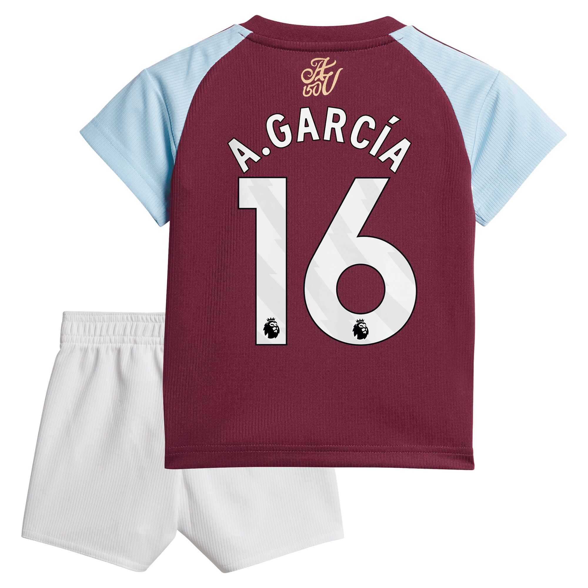 aston villa adidas home baby kit 2024-25 with a.garcía 16 printing Collection | Aston Villa Football Kits and Shirts