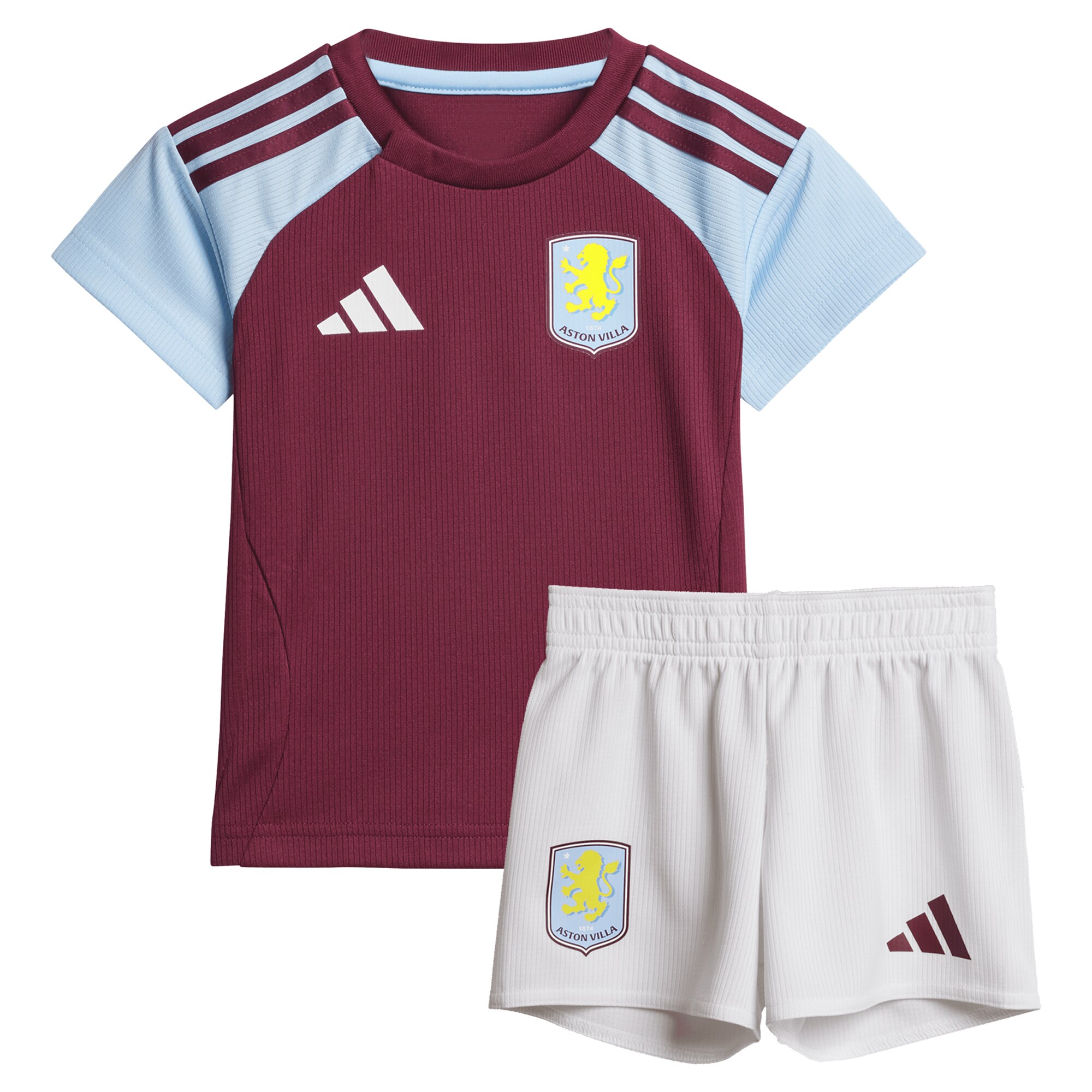 aston villa adidas home baby kit 2024-25 with a.garcía 16 printing Collection | Aston Villa Football Kits and Shirts