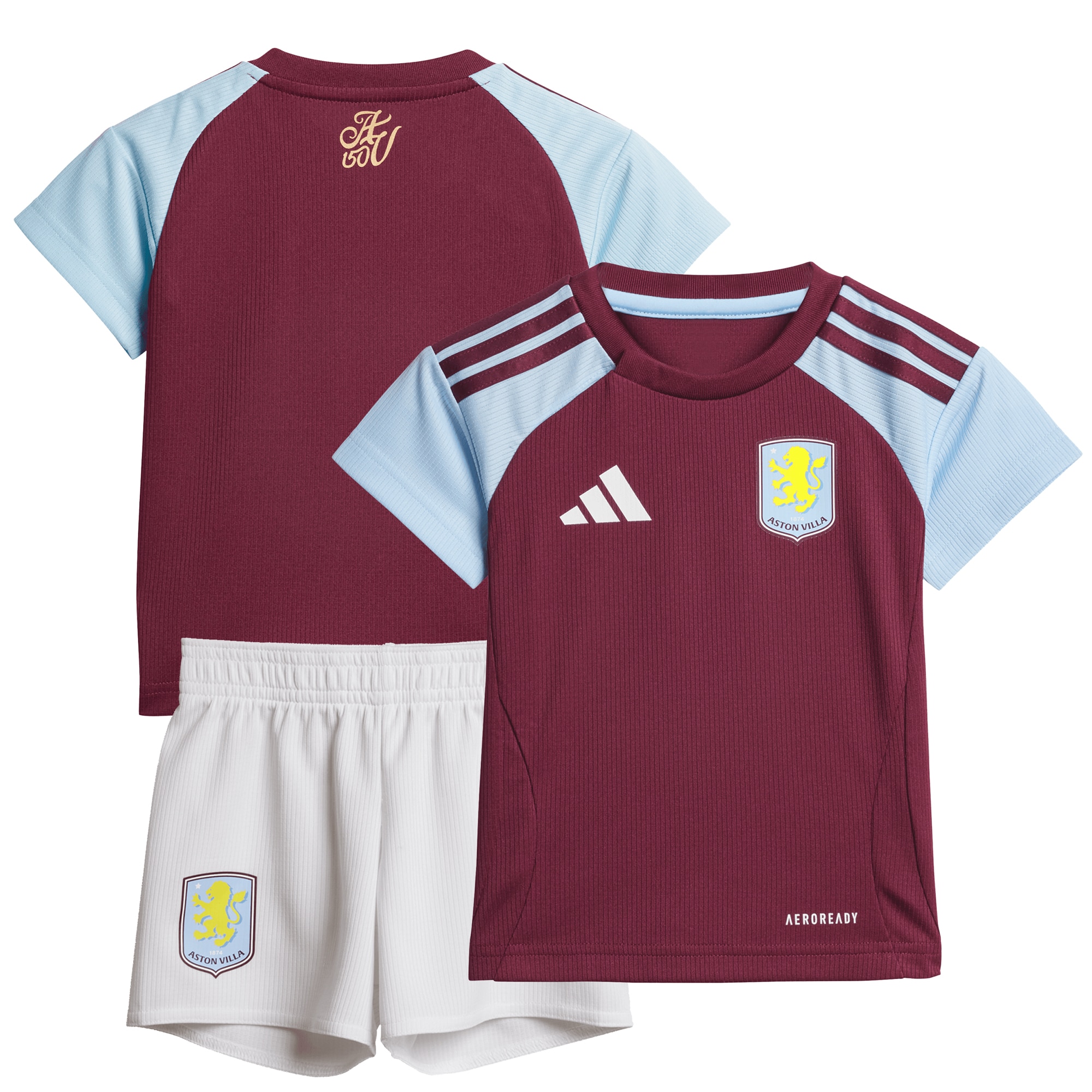 aston villa adidas home baby kit 2024-25 with custom printing Collection | Aston Villa Football Kits and Shirts