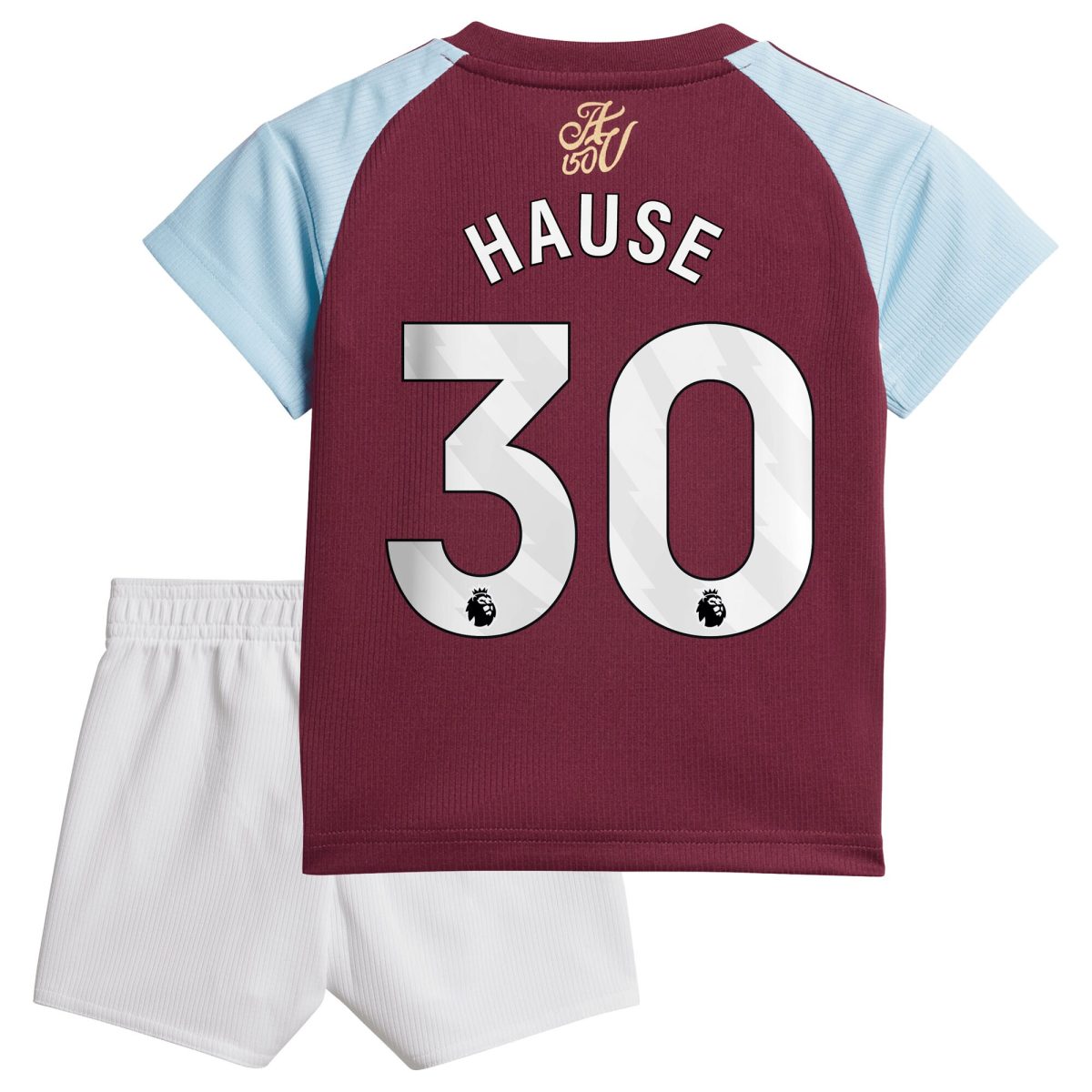 aston villa adidas home baby kit 2024-25 with hause 30 printing Collection | Aston Villa Football Kits and Shirts