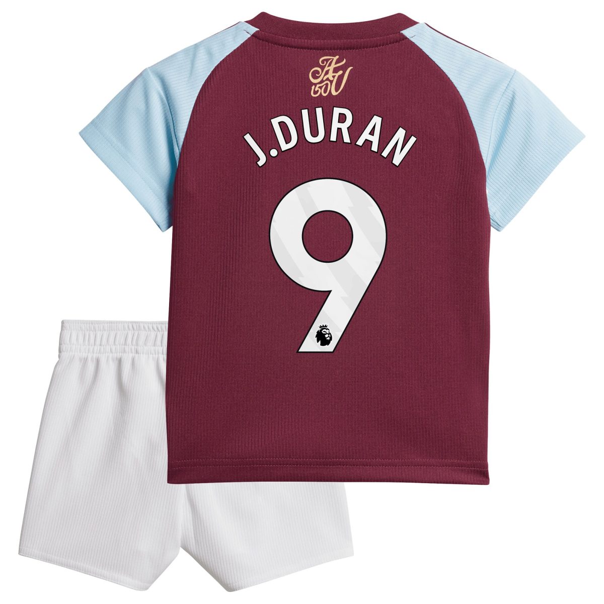 aston villa adidas home baby kit 2024-25 with j.duran 9 printing Collection | Aston Villa Football Kits and Shirts