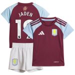 aston villa adidas home baby kit 2024-25 with jaden 19 printing Collection | Aston Villa Football Kits and Shirts