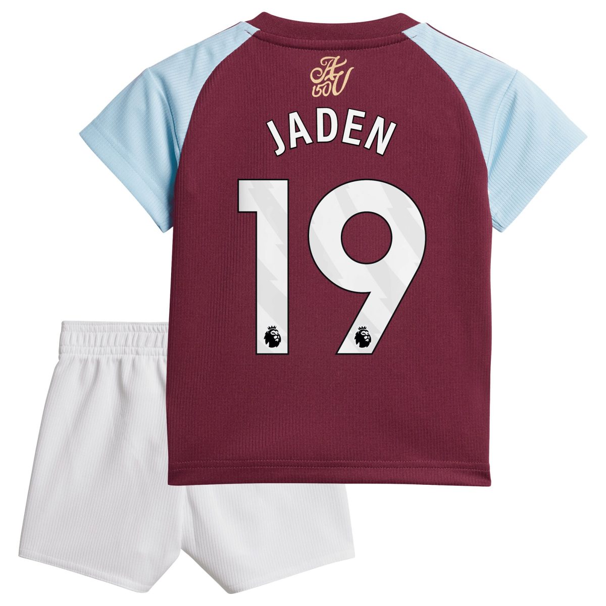 aston villa adidas home baby kit 2024-25 with jaden 19 printing Collection | Aston Villa Football Kits and Shirts