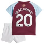 aston villa adidas home baby kit 2024-25 with nedeljković 20 printing Collection | Aston Villa Football Kits and Shirts