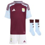 aston villa adidas home mini kit 2024-25 with custom printing Collection | Aston Villa Football Kits and Shirts