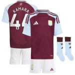 aston villa adidas home mini kit 2024-25 with kamara 44 printing Collection | Aston Villa Football Kits and Shirts