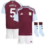 aston villa adidas home mini kit 2024-25 with mings 5 printing Collection | Aston Villa Football Kits and Shirts