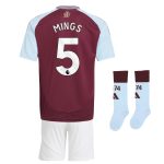 aston villa adidas home mini kit 2024-25 with mings 5 printing Collection | Aston Villa Football Kits and Shirts