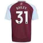aston villa adidas home shirt 2024-25 – kids with bailey 31 printing Collection | Aston Villa Football Kits and Shirts