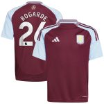 aston villa adidas home shirt 2024-25 – kids with bogarde 26 printing Collection | Aston Villa Football Kits and Shirts