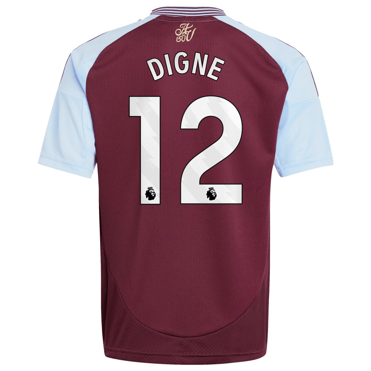 aston villa adidas home shirt 2024-25 – kids with digne 12 printing Collection | Aston Villa Football Kits and Shirts