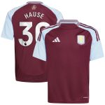 aston villa adidas home shirt 2024-25 – kids with hause 30 printing Collection | Aston Villa Football Kits and Shirts