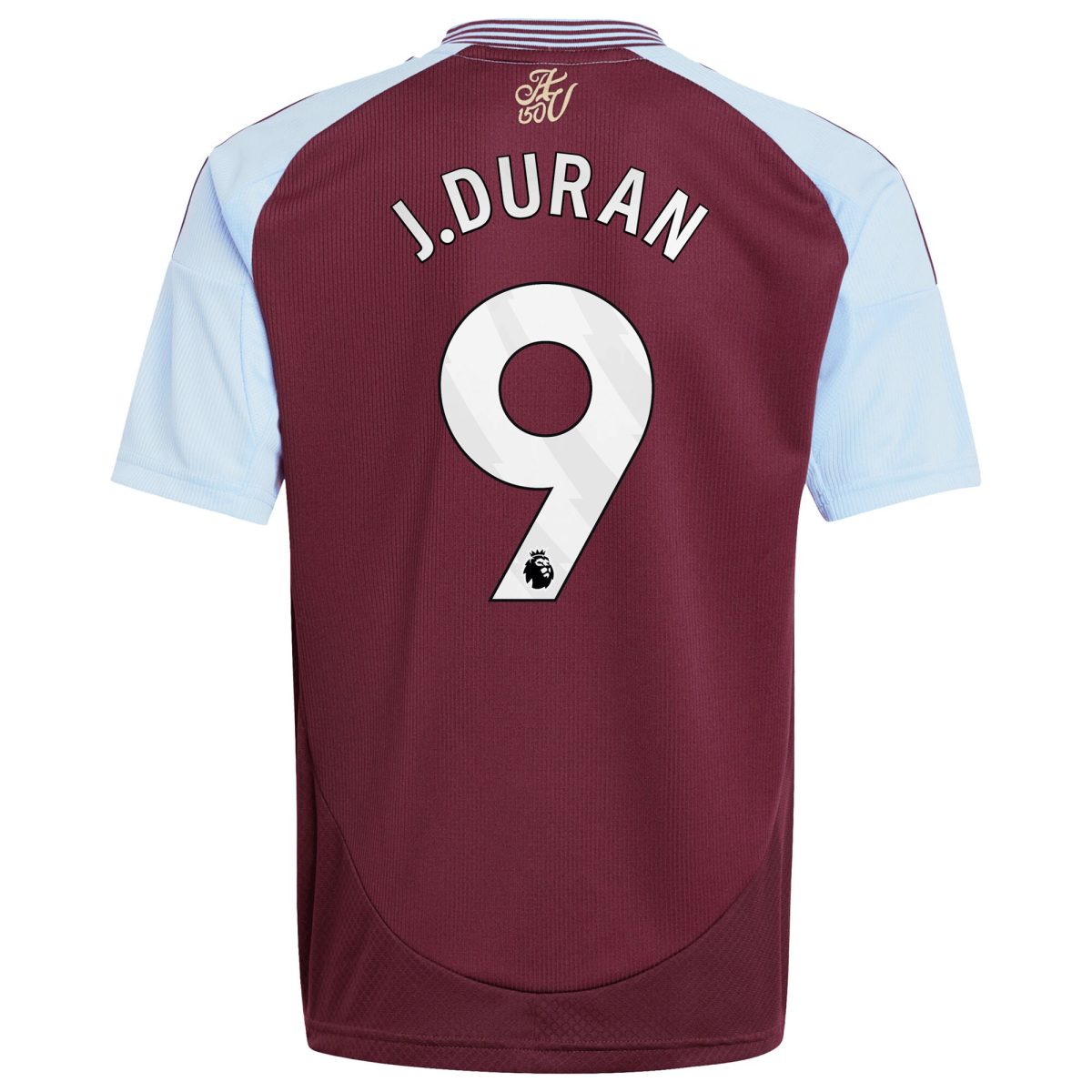 aston villa adidas home shirt 2024-25 – kids with j.duran 9 printing Collection | Aston Villa Football Kits and Shirts