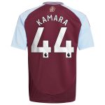 aston villa adidas home shirt 2024-25 – kids with kamara 44 printing Collection | Aston Villa Football Kits and Shirts