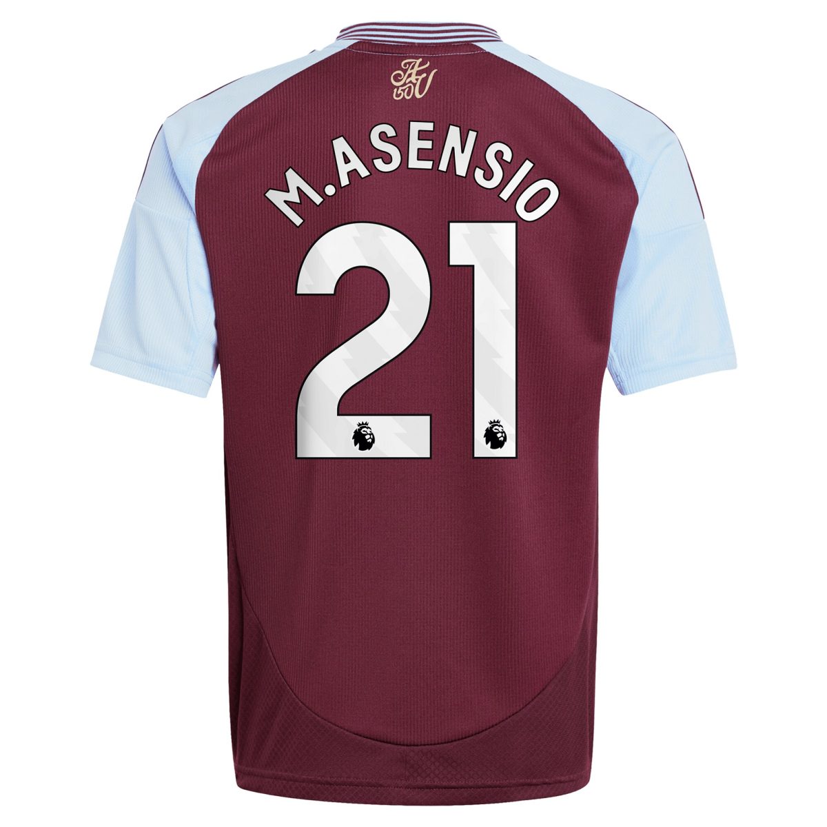 aston villa adidas home shirt 2024-25 – kids with m.asensio 21 printing Collection | Aston Villa Football Kits and Shirts