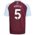 aston villa adidas home shirt 2024-25 – kids with mings 5 printing Collection | Aston Villa Football Kits and Shirts