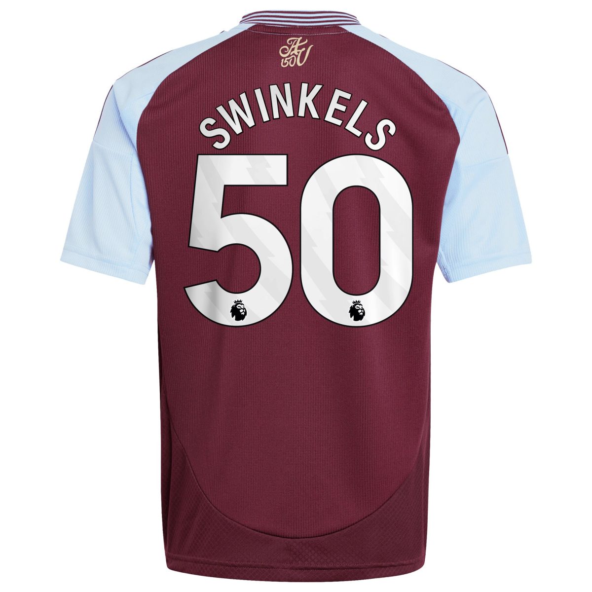 aston villa adidas home shirt 2024-25 – kids with swinkels 50 printing Collection | Aston Villa Football Kits and Shirts