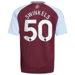 aston villa adidas home shirt 2024-25 – kids with swinkels 50 printing Collection | Aston Villa Football Kits and Shirts